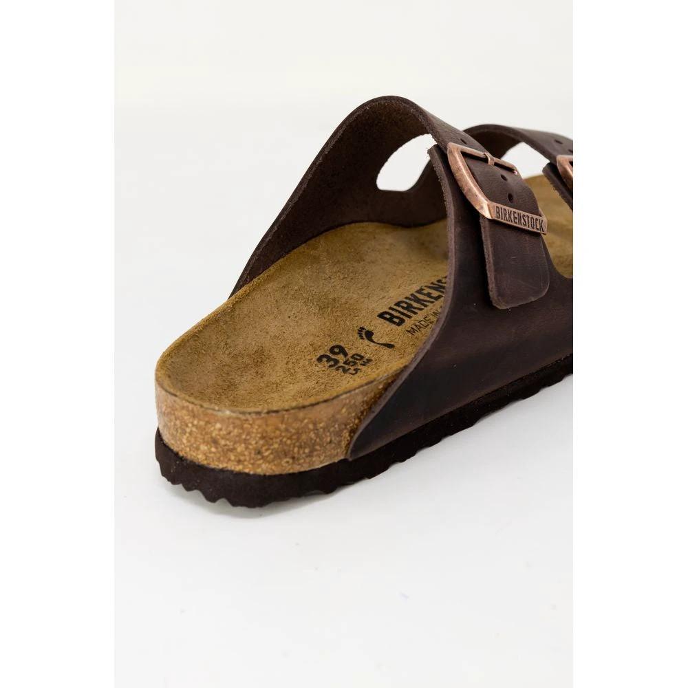 Birkenstock Brown Synthetic Slippers Birkenstock
