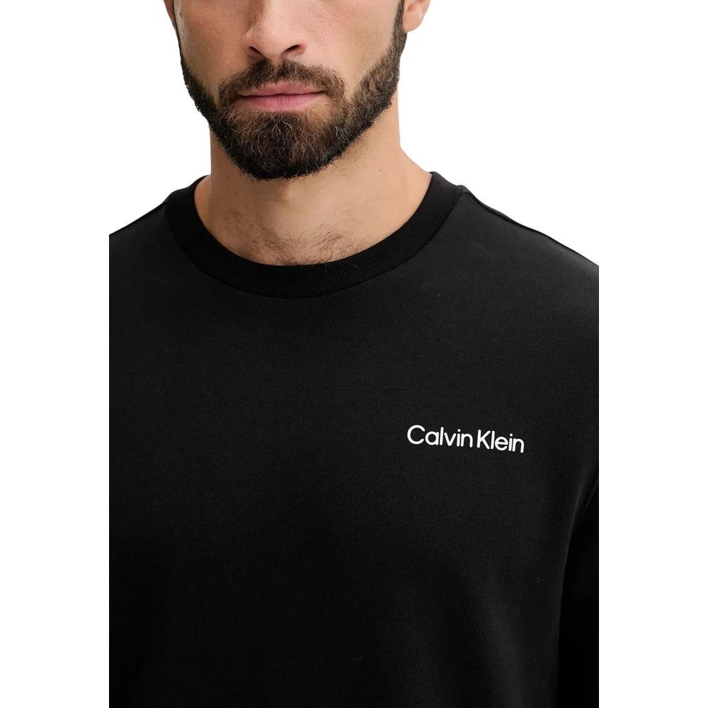 Sweat-shirt noir en coton Calvin Klein Sport