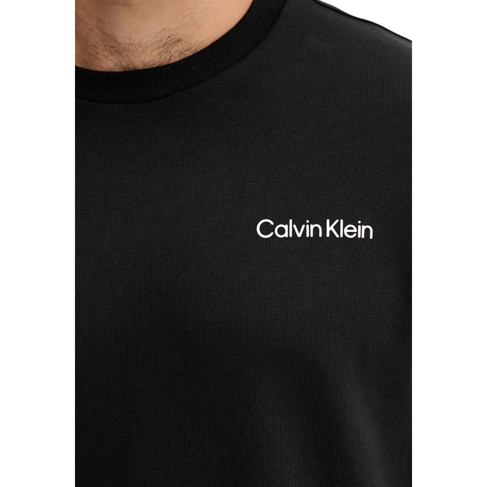 Calvin Klein Sport Black Cotton Sweatshirt Calvin Klein Sport