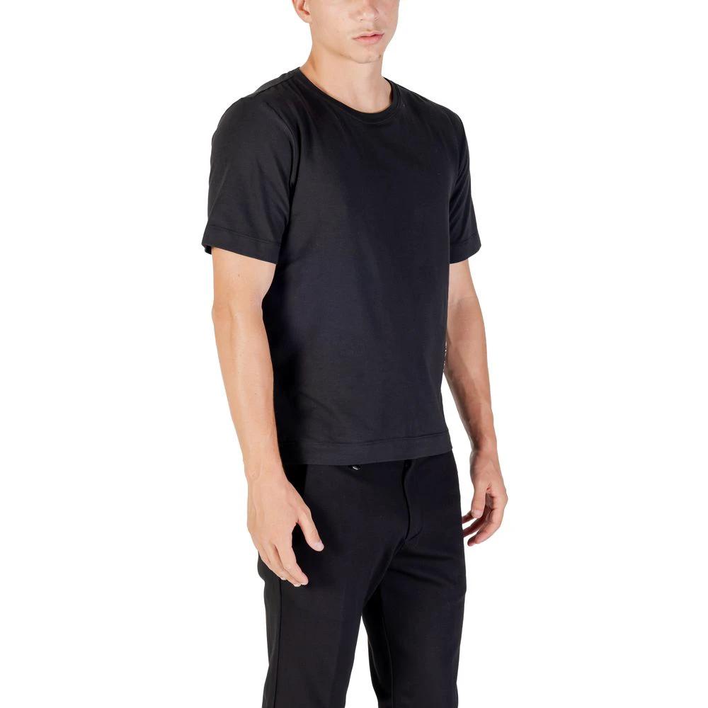 Calvin Klein Sport Black Cotton T-Shirt Calvin Klein Sport