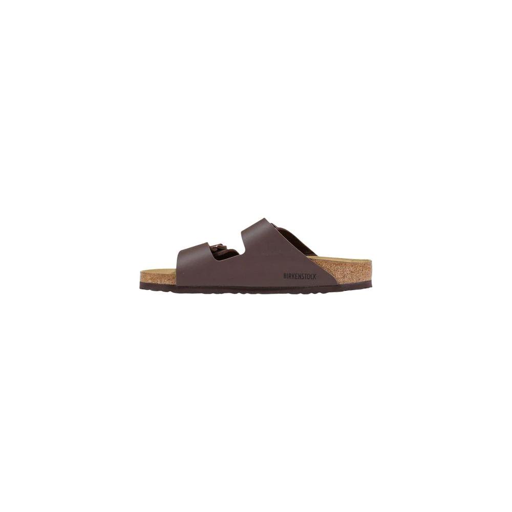 Sandales Birkenstock marron synthétiques