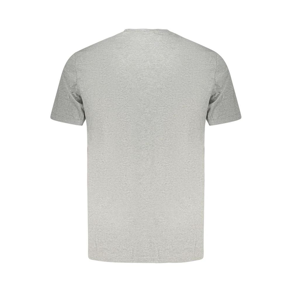 Calvin Klein Grigio Cotton Men T-Shirt