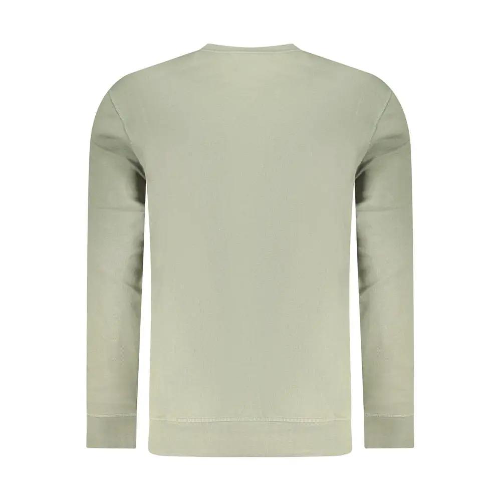 Hugo Boss Verde Cotton Men Sweatshirt