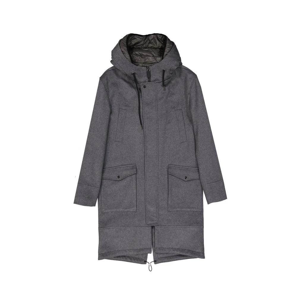 Manteau en cachemire gris Herno
