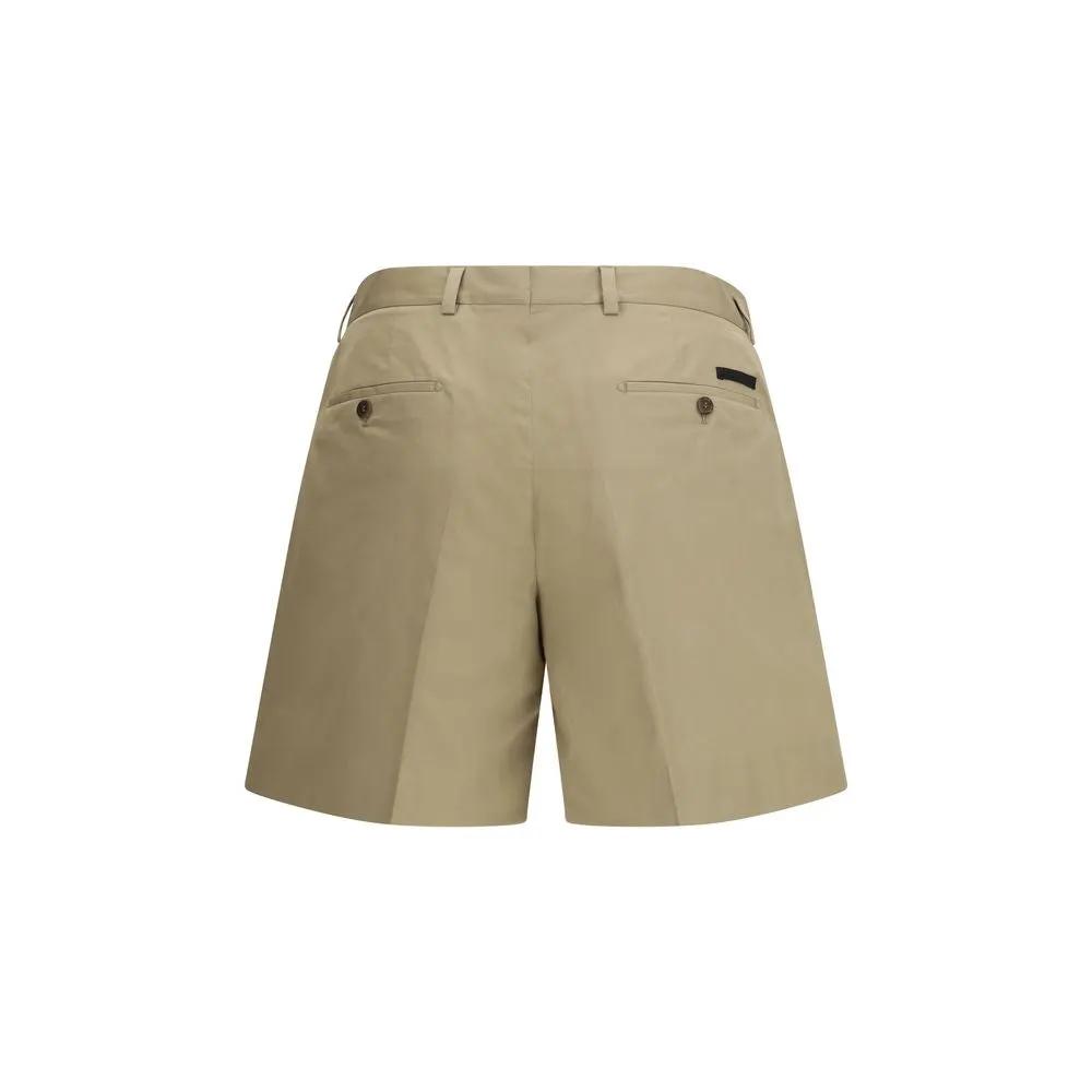 Bermuda Prada en coton beige