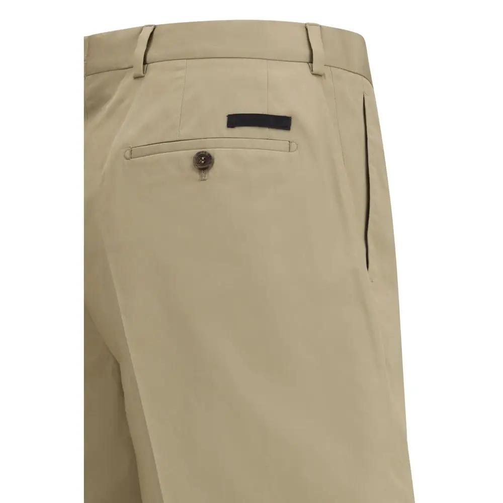 Bermuda Prada en coton beige