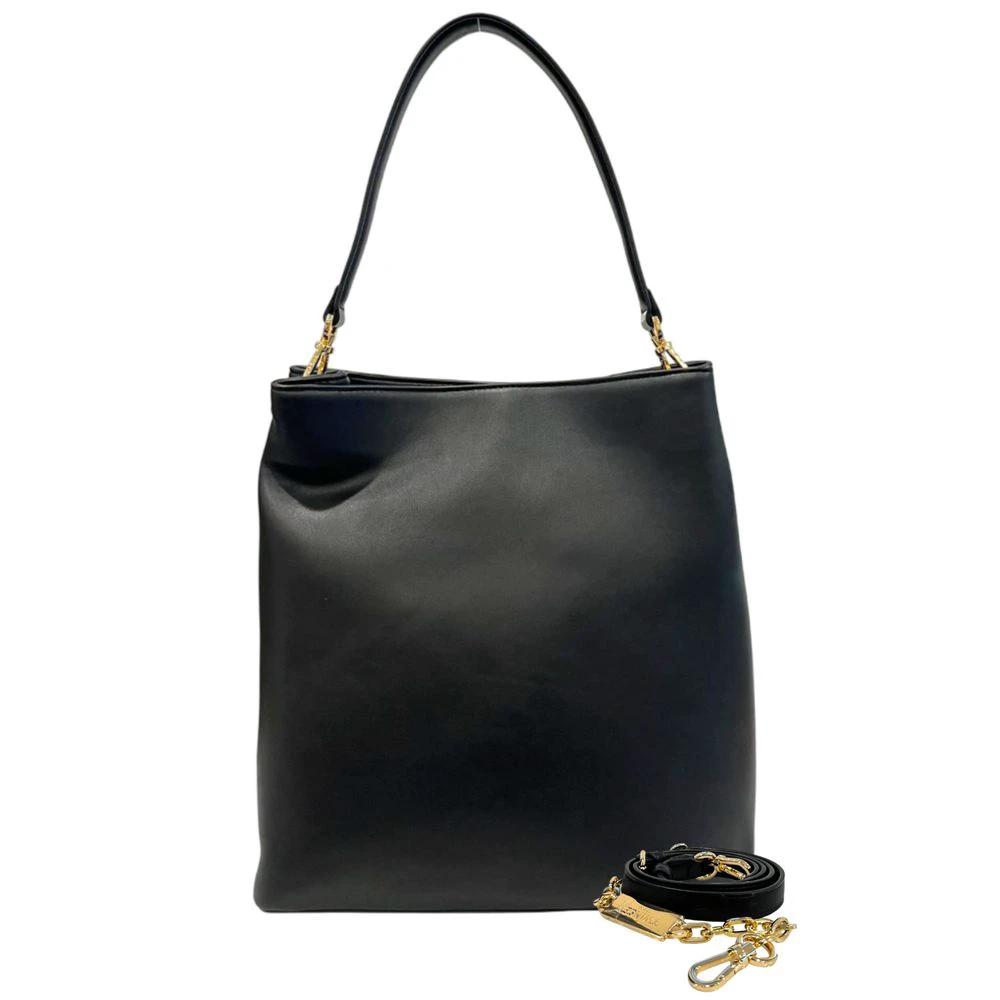 Sac bandoulière Twinset noir en PU pour femme