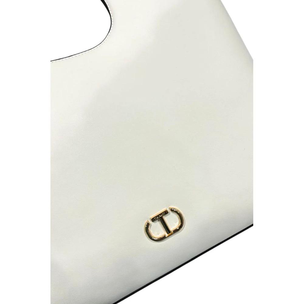 Twinset White PU Women Handbag