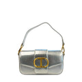 Twinset Silver PU Women Shoulder Bag Twinset