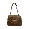 Sac bandoulière femme Twinset marron en polypropylène