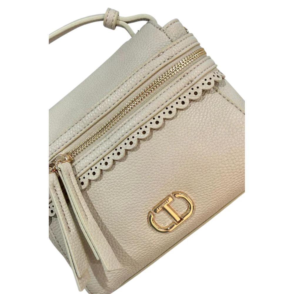 Twinset Beige Polyethylene Shoulder Bag Twinset