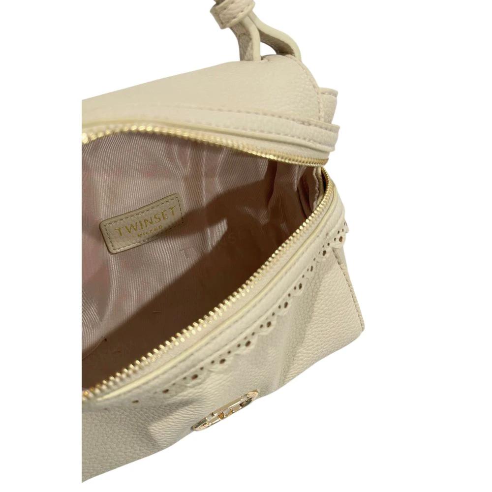 Twinset Beige Polyethylene Shoulder Bag Twinset
