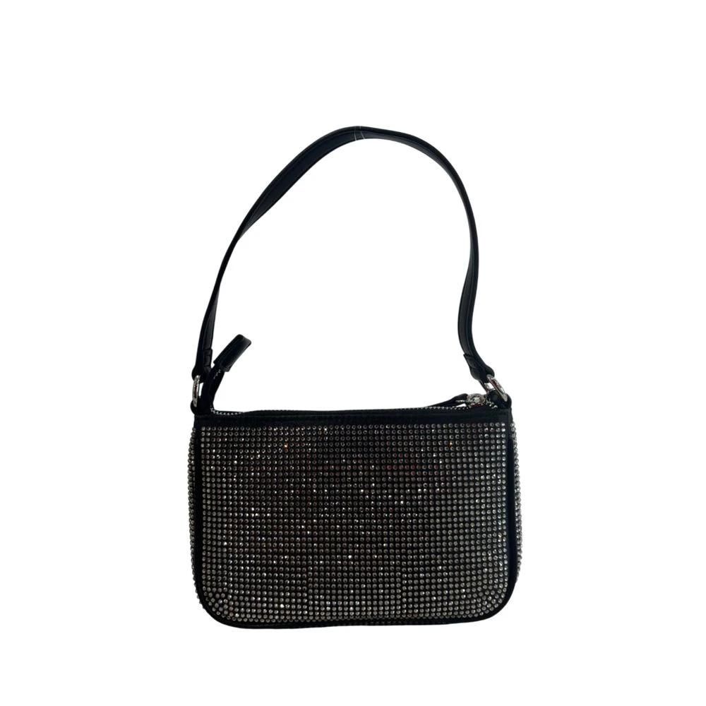 Twinset Black Polyurethane Women Shoulder Bag Twinset