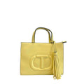 Sac bandoulière bicolore en polyéthylène Twinset