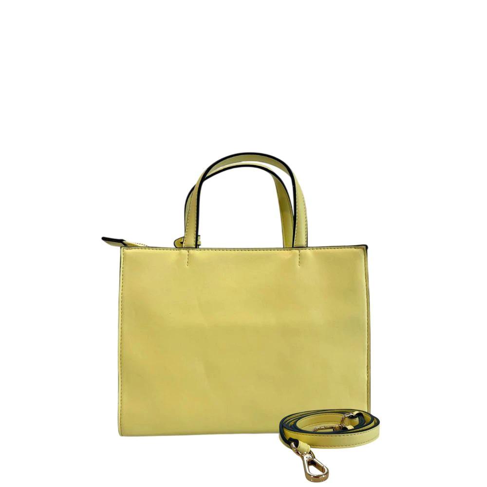 Sac bandoulière bicolore en polyéthylène Twinset