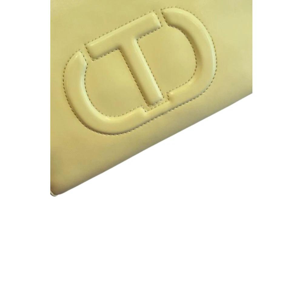 Sac bandoulière bicolore en polyéthylène Twinset