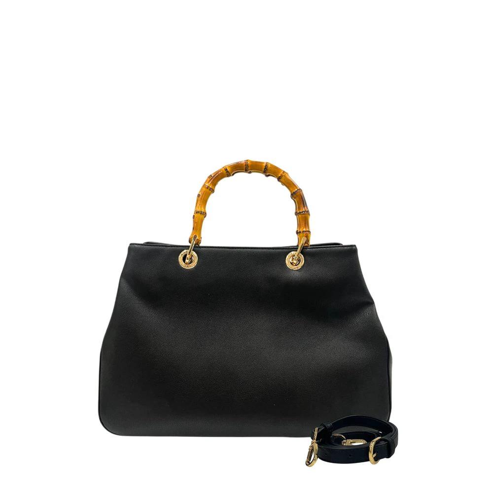 Twinset Black PU Women Handbag Twinset