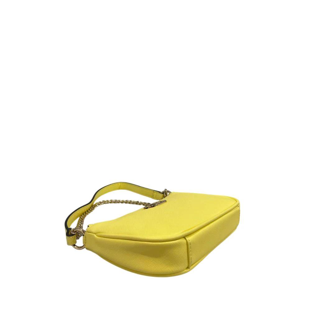 Sac bandoulière femme Twinset jaune en PU