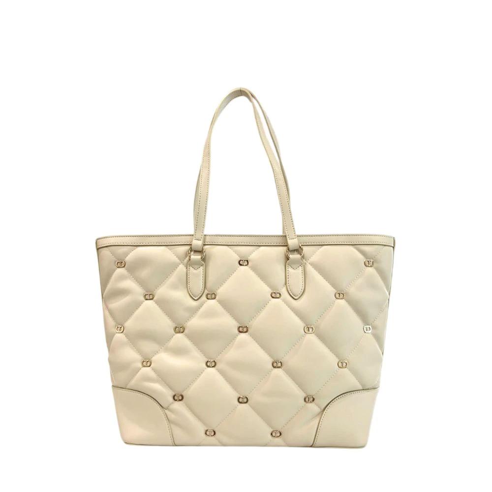 Twinset White Polyethylene Shoulder Bag Twinset