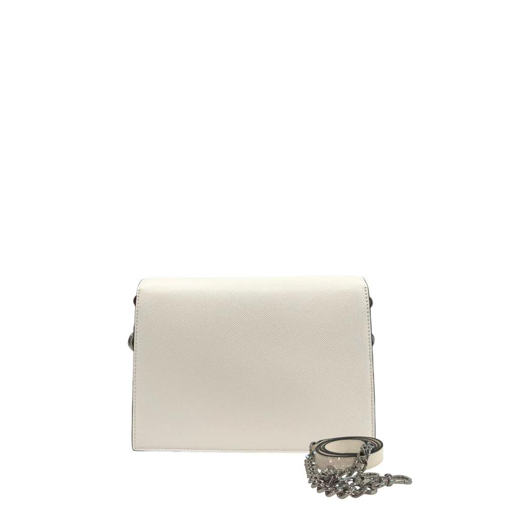 Sac bandoulière Twinset blanc en PU pour femme