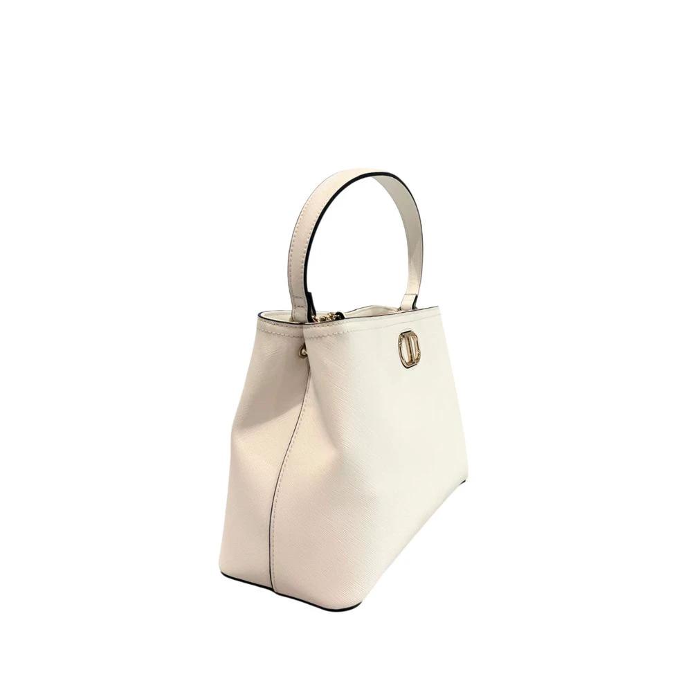 Sac à main Twinset blanc en PU pour femme