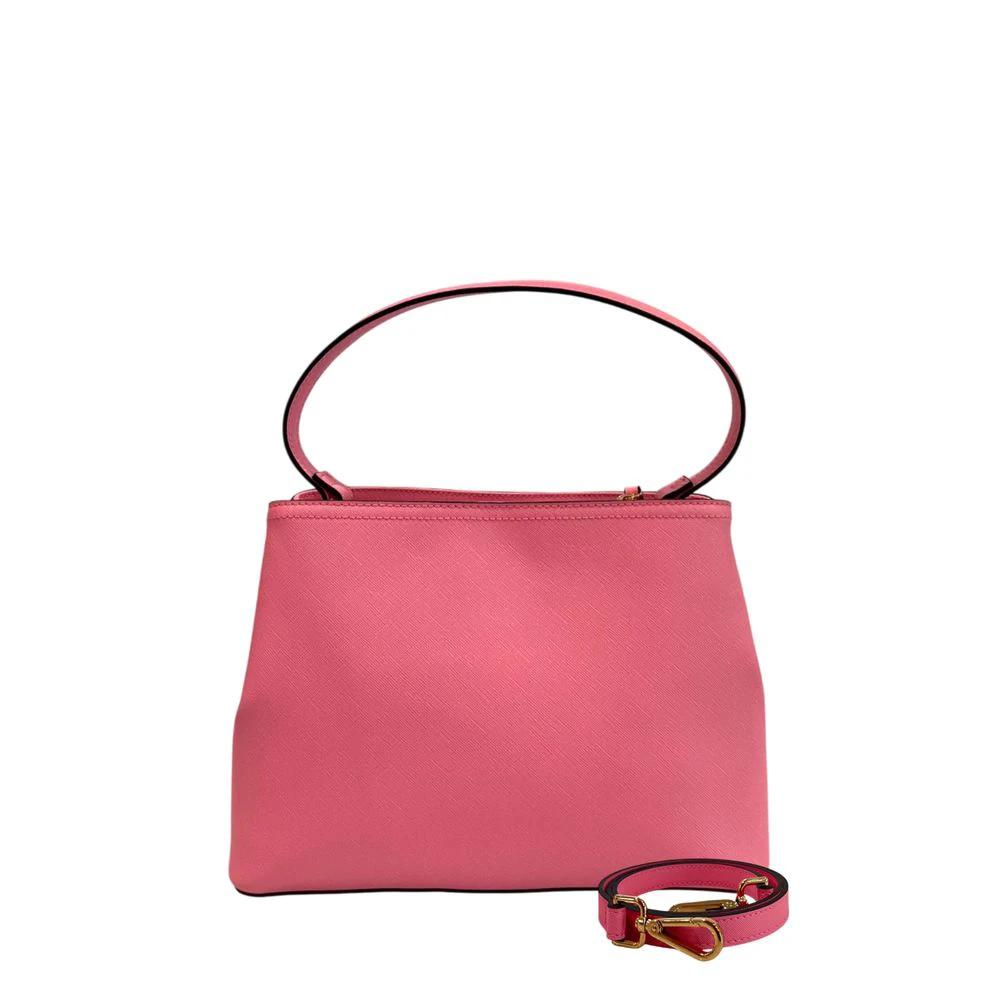 Twinset Pink PU Women Handbag Twinset