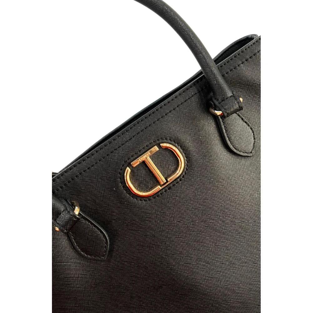 Twinset Yellow Polyurethane Women Shoulder Bag Twinset
