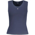 Débardeur Tommy Hilfiger bleu en coton pour femme