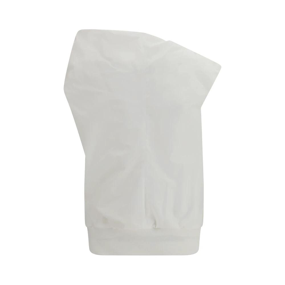 Sacai Sweat-shirt en polyester blanc