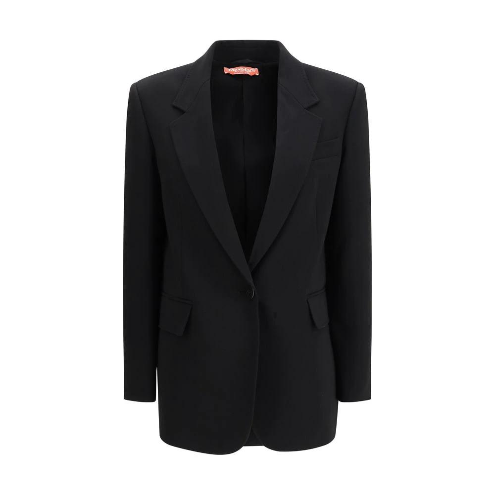 Max Mara Black Triacetate Blazer