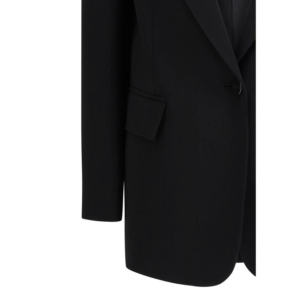 Max Mara Black Triacetate Blazer