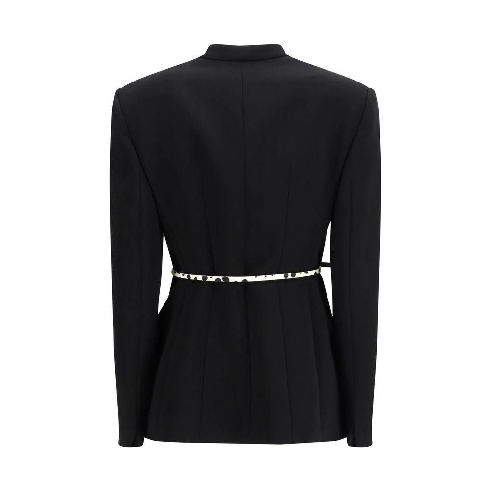 Max Mara Black Triacetate Coat