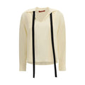 Blouse en soie beige Max Mara