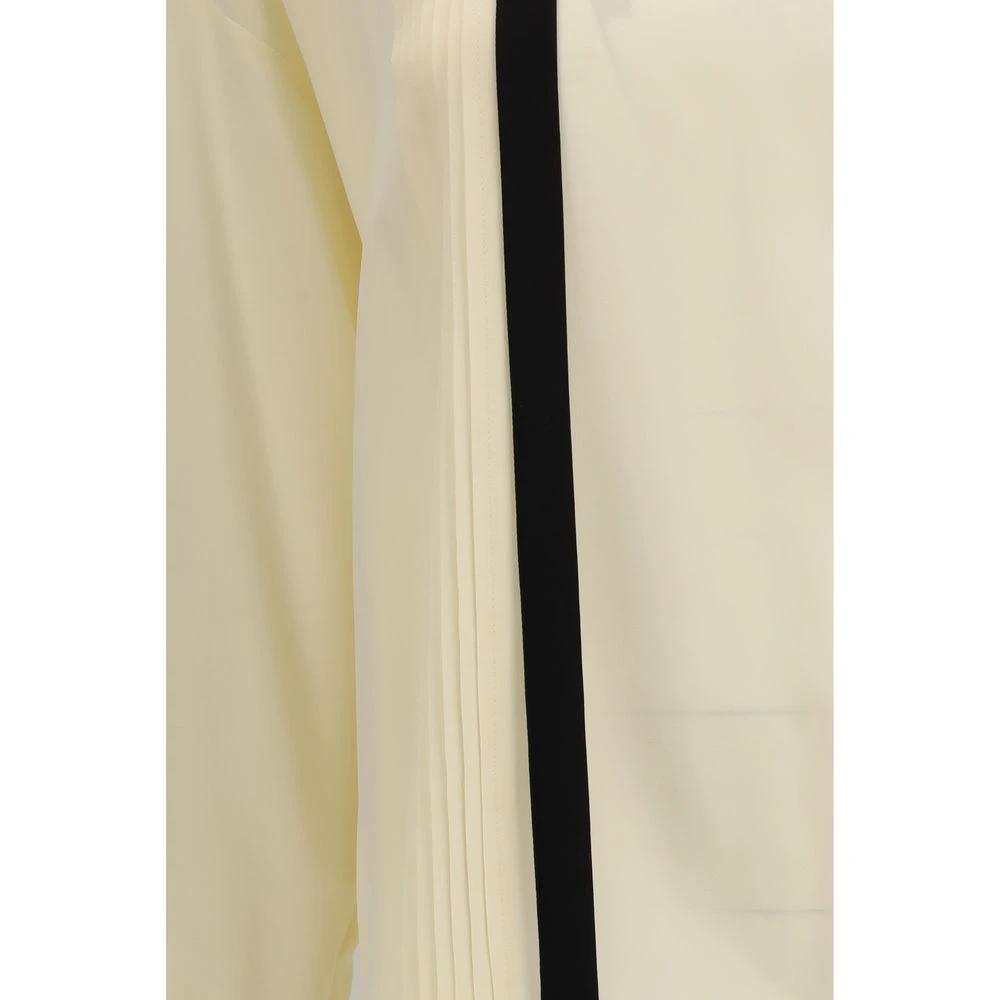 Max Mara Beige Silk Blouse