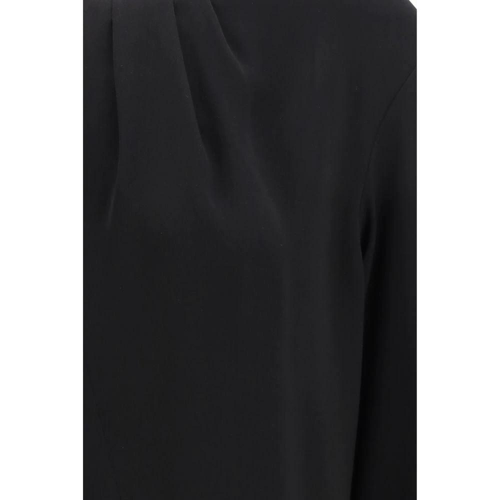 Max Mara Black Triacetate Blouse