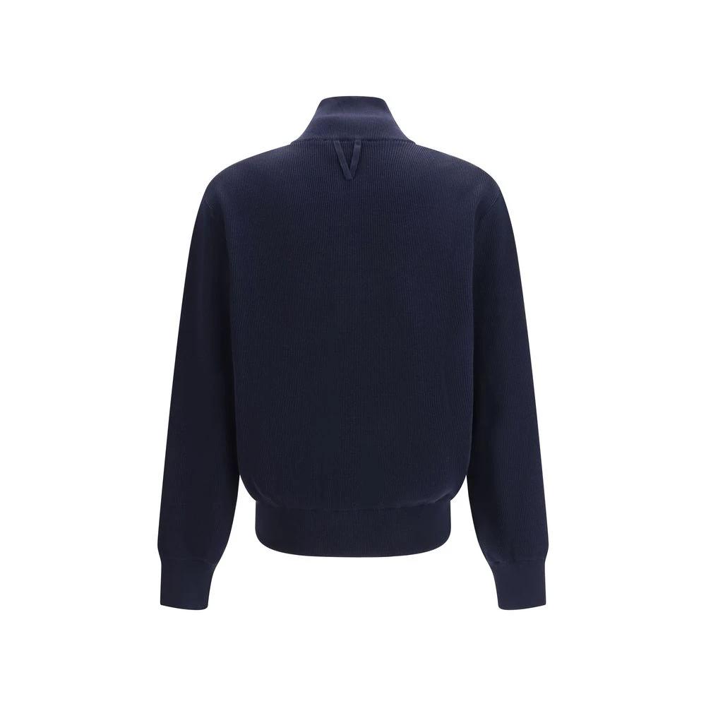 Sweat-shirt en coton bleu Valstar