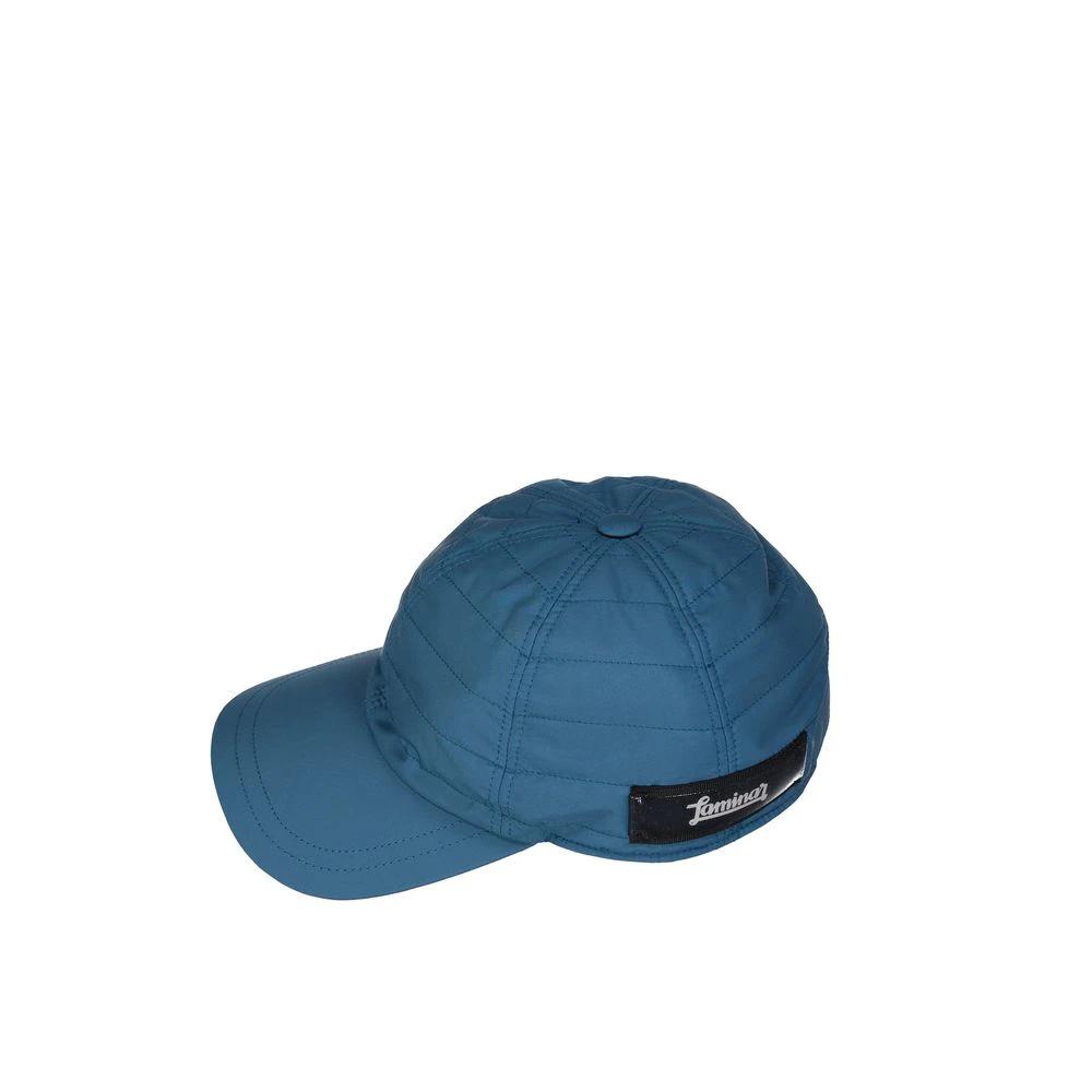Casquette Herno en coton bleu (chapeau de baseball)