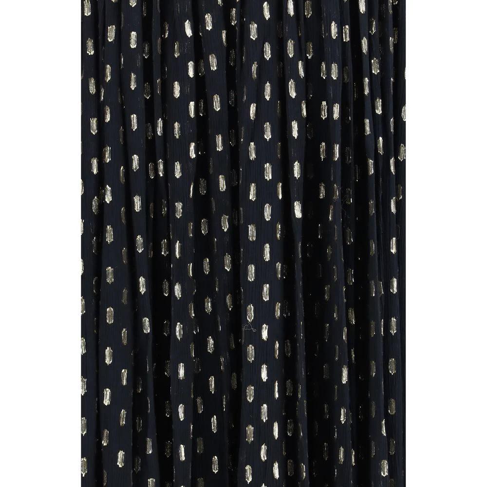 Robe longue noire en viscose Zimmermann