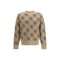 Burberry Beige Cotton Sweatshirt