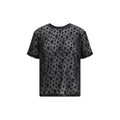T-shirt Alexander McQueen en polyamide noir