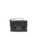 Sac bandoulière Fendi Bos Taurus en cuir de veau noir