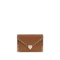 Valentino Garavani Brown Calf Leather Bos Taurus Wallet Valentino Garavani