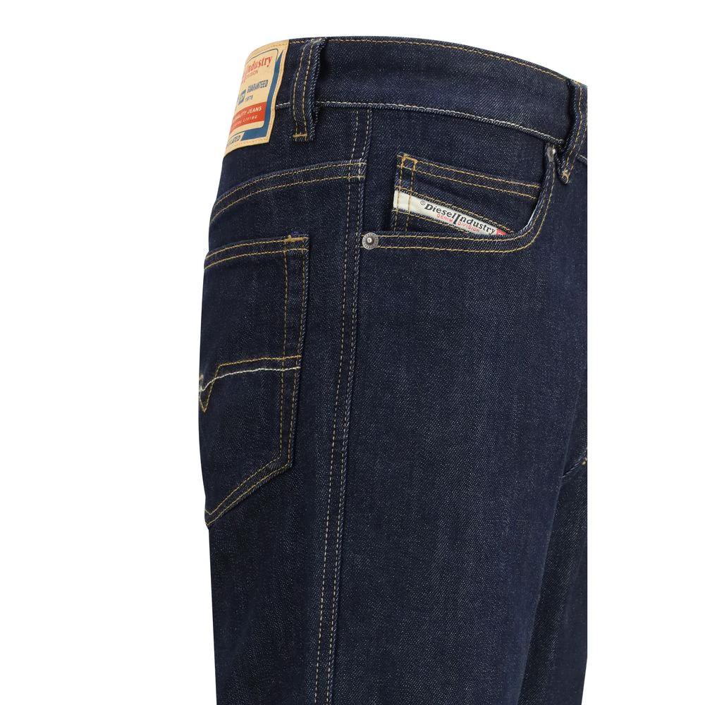 Jean Diesel noir en coton coupe slim