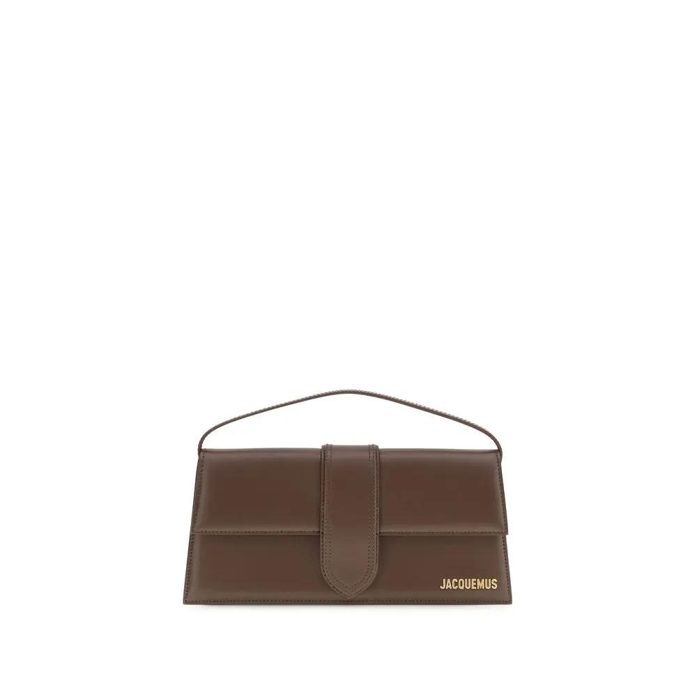 Sac bandoulière Jacquemus Bos Taurus en cuir de veau marron