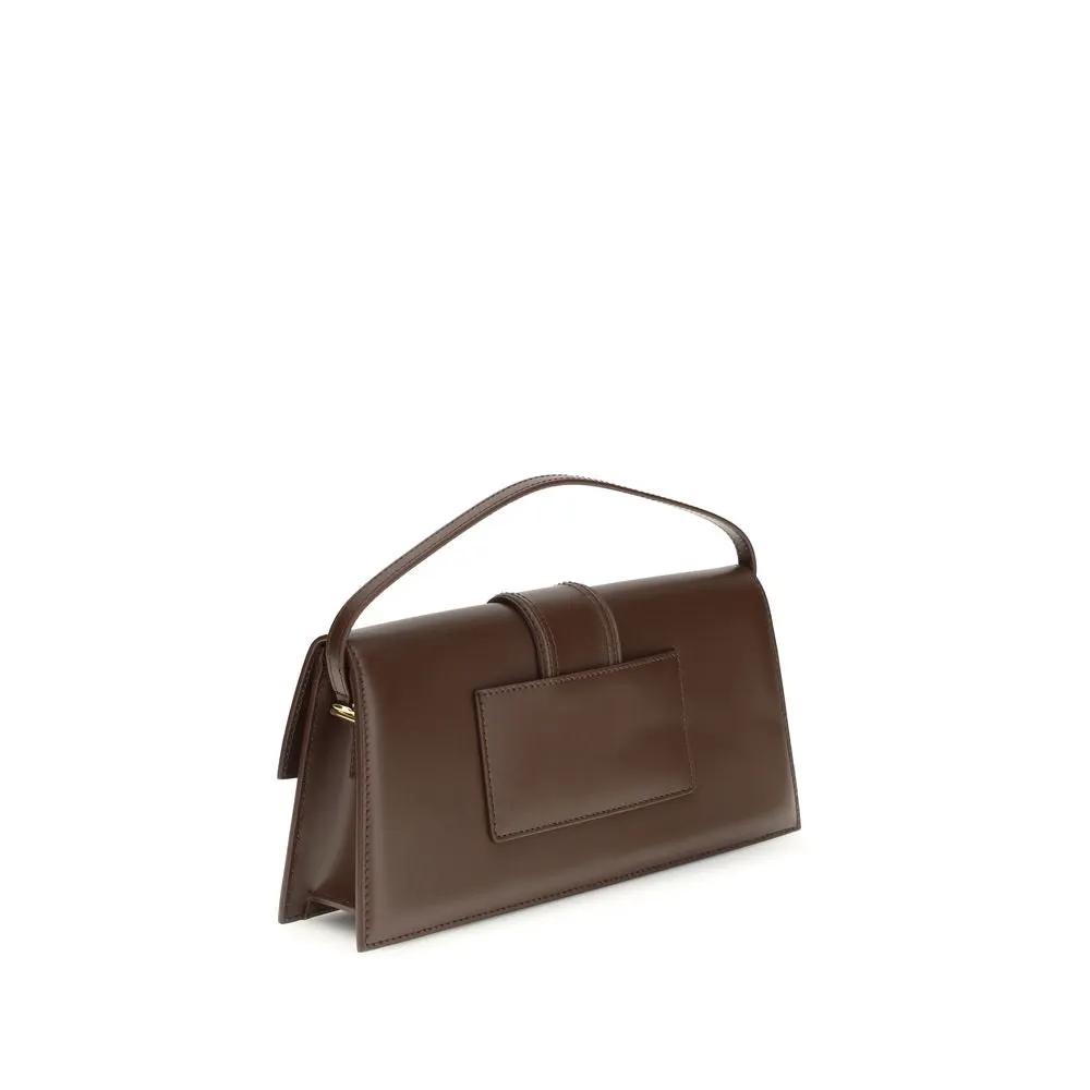 Sac bandoulière Jacquemus Bos Taurus en cuir de veau marron