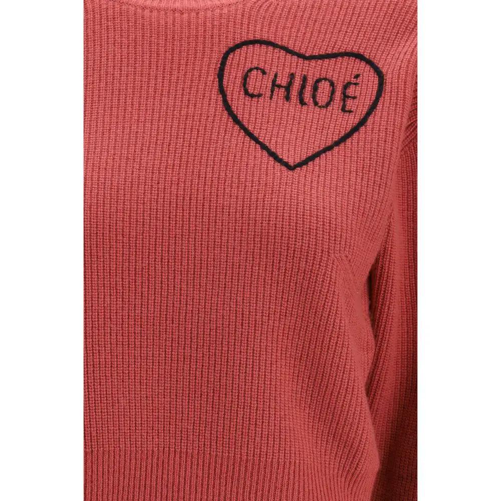 Sweat-shirt Chloé en laine multicolore Oversize Aries