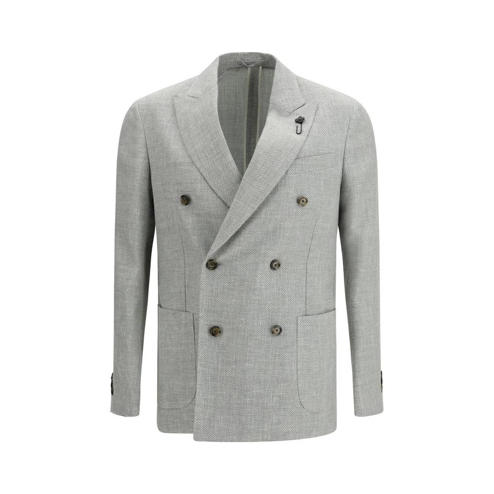 Lardini Bicolor Wool Blazer