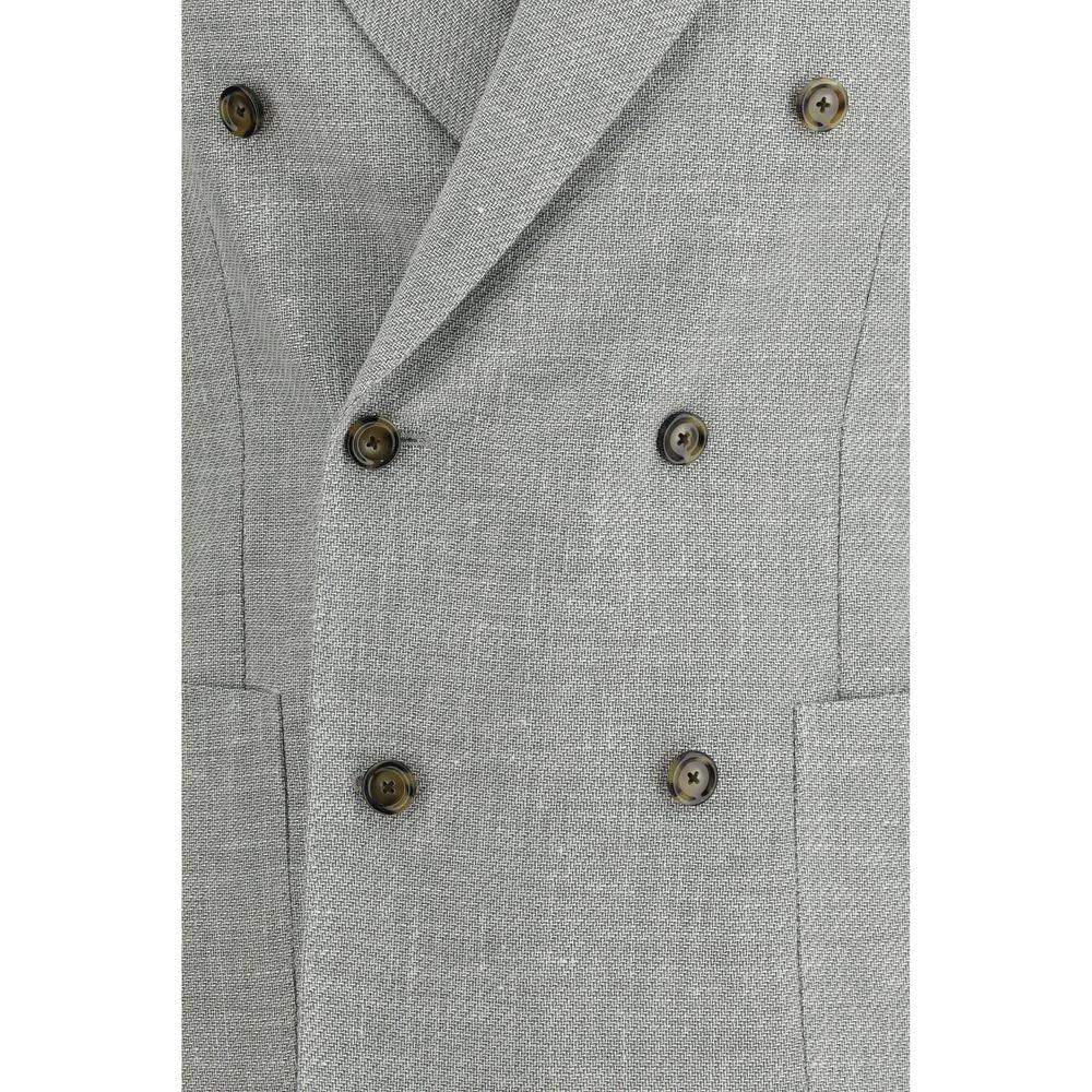 Lardini Bicolor Wool Blazer