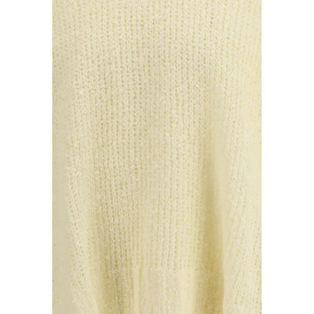Sweat-shirt bicolore en lin Jil Sander