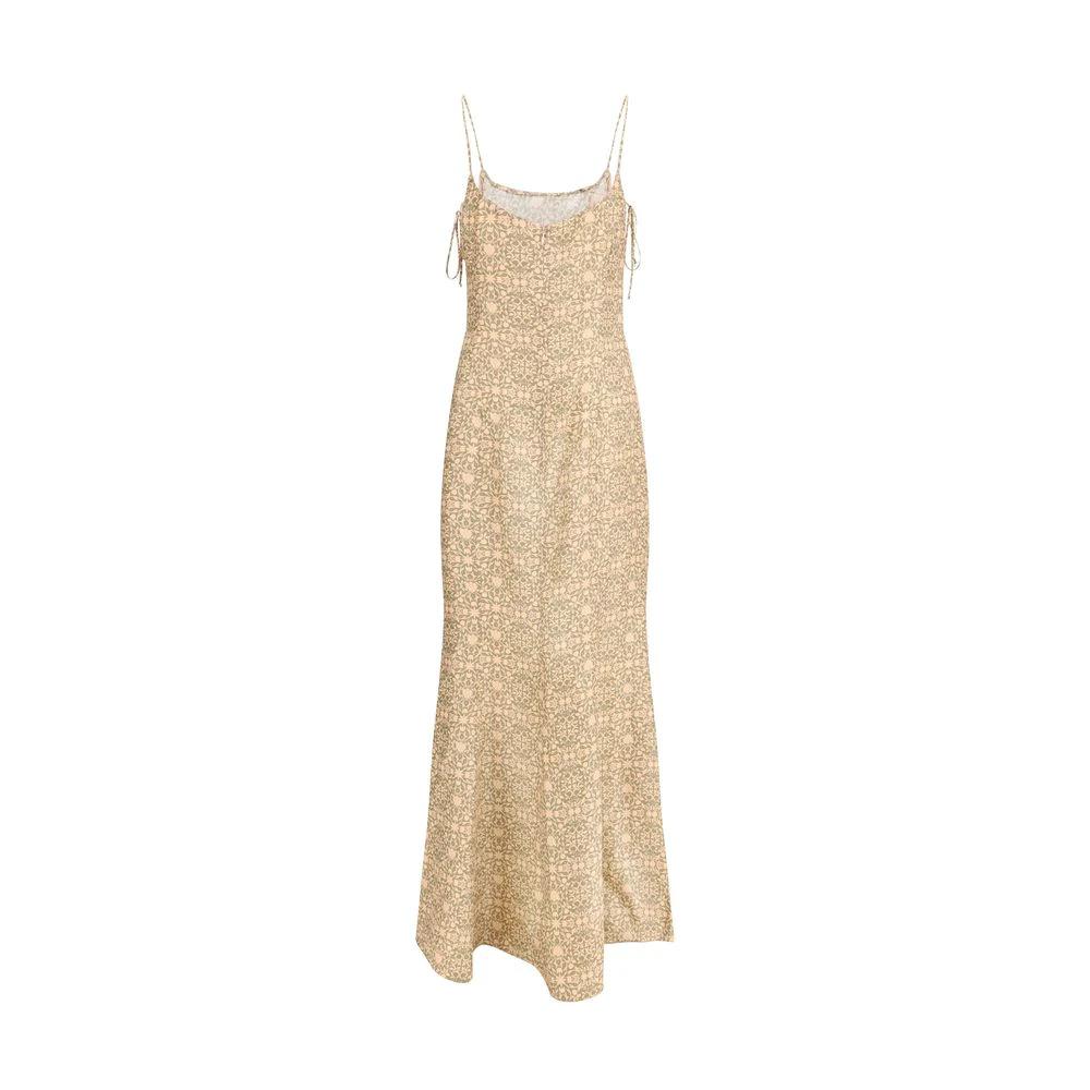Robe décontractée en viscose multicolore Kristina Ti